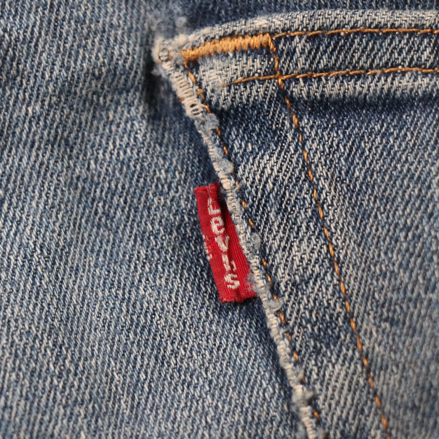 Levi's Red Tab W36 L30 Straight Leg Blue Denim Jeans