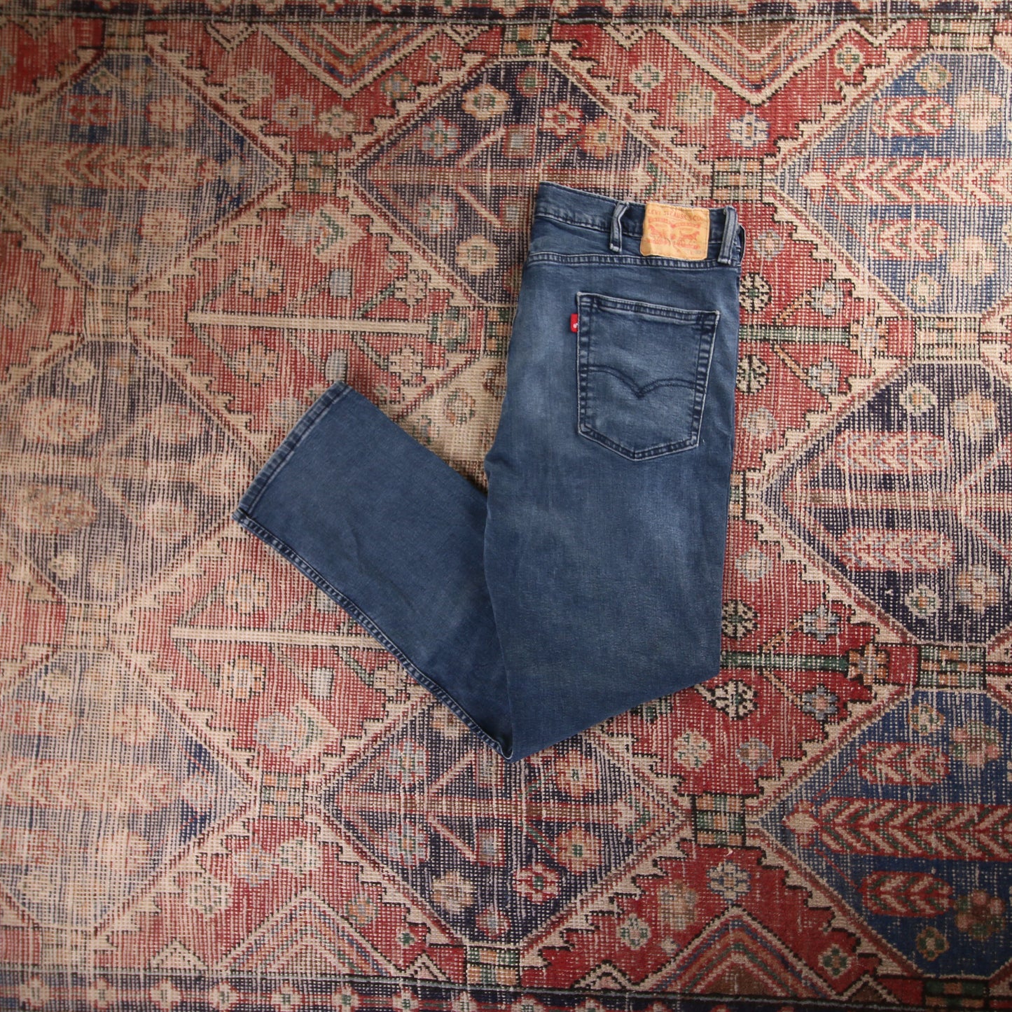 Levi's W30 L29 Straight Blue Denim Jeans