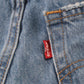Levi's 721 Red Tab W24 L28 Loose Blue Denim Jeans