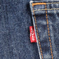 Levi's 550 Red Tab W34 L27 Tapered Leg Relaxed Fit Blue Denim Jeans