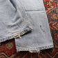 Wrangler W34 L30 Straight Leg Classic Ripped Style Blue Denim Jeans