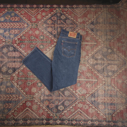 Levi's 514 W34 L30 Straight Leg Blue Denim Jeans
