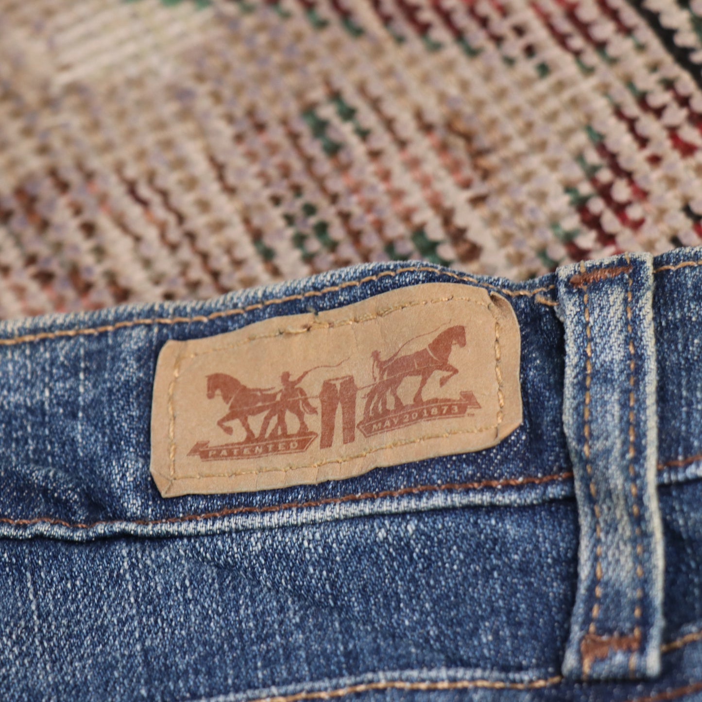 Levi's W30 L31 Skinny Blue Denim Jeans