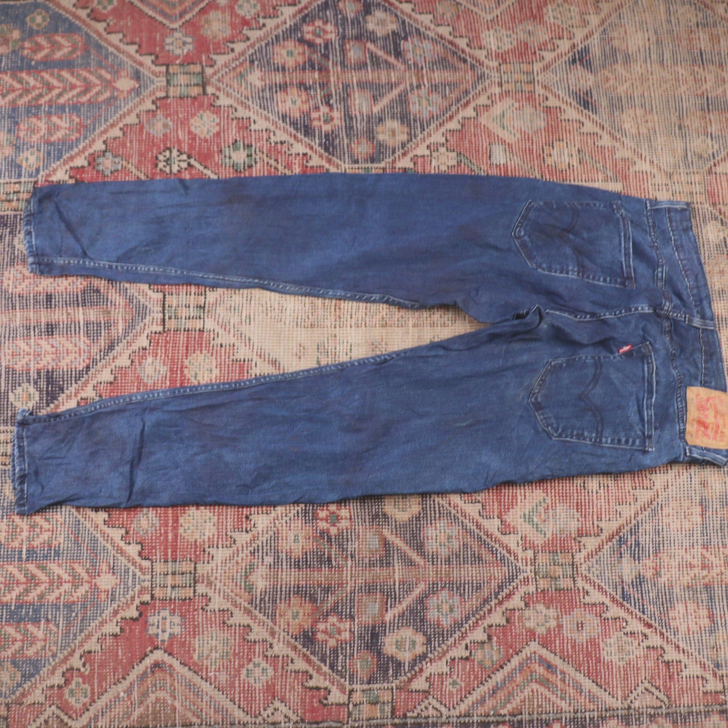 Levi's 512 W30 L28 Tapered Leg Slim Fit Blue Denim Jeans