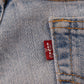 Levi's 518 W32 L28 Flared Blue Denim Jeans