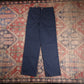Dickies W28 L29 Straight Leg Blue Cotton Blend Trousers
