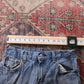 Levi's 517 Red Tab W28 L30 Bootcut Slim Fit Blue Denim Jeans
