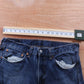Levi's 505 Red Tab W34 L30 Straight Leg Regular Fit Classic Ripped Style Blue De