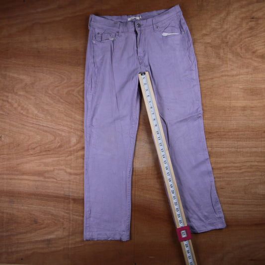 Levi's White Tab W32 L27 Straight Blue Denim Jeans