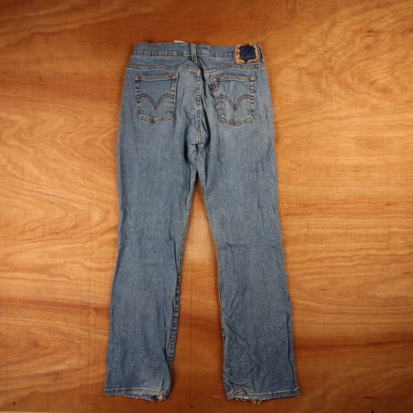Levi's Red Tab W28 L29 Bootcut Blue Denim Jeans