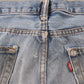 Levi's 505 Red Tab W36 L28 Straight Leg Regular Fit Classic Ripped Style Blue De