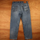 Levi's 550 Red Tab W36 L30 Tapered Leg Relaxed Fit Blue Denim Jeans