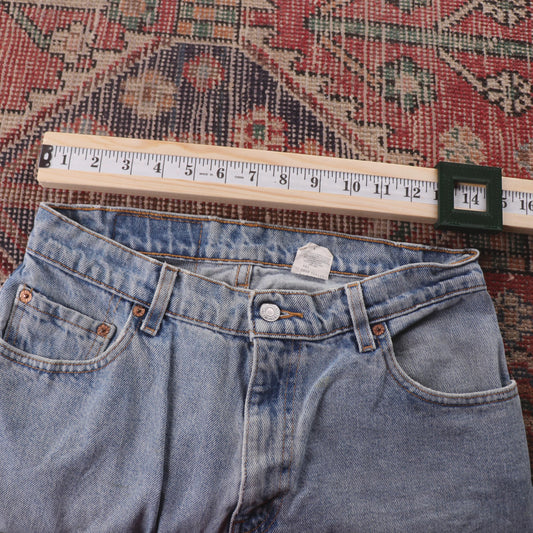 Levi's 501 Red Tab W28 L27 Original Fit Blue Denim Jeans