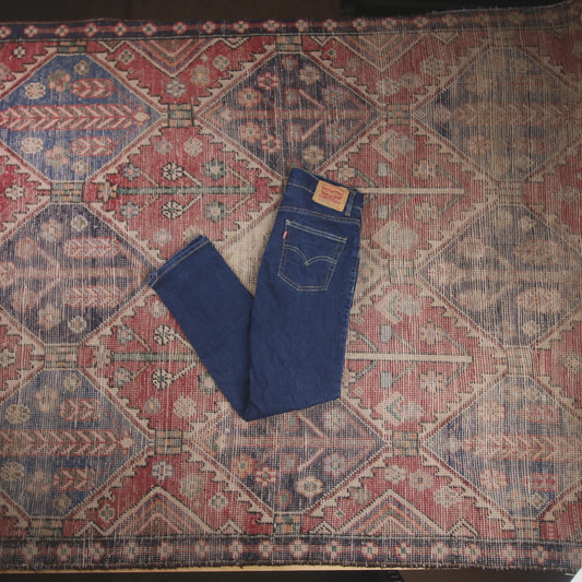 Levi's 511 W28 L27 Slim Fit Blue Denim Jeans