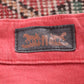 Levi's 45 Red Tab W28 L30 Skinny Red Denim Jeans