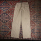 Dickies W28 L30 Straight Leg Beige Cotton Blend Trousers
