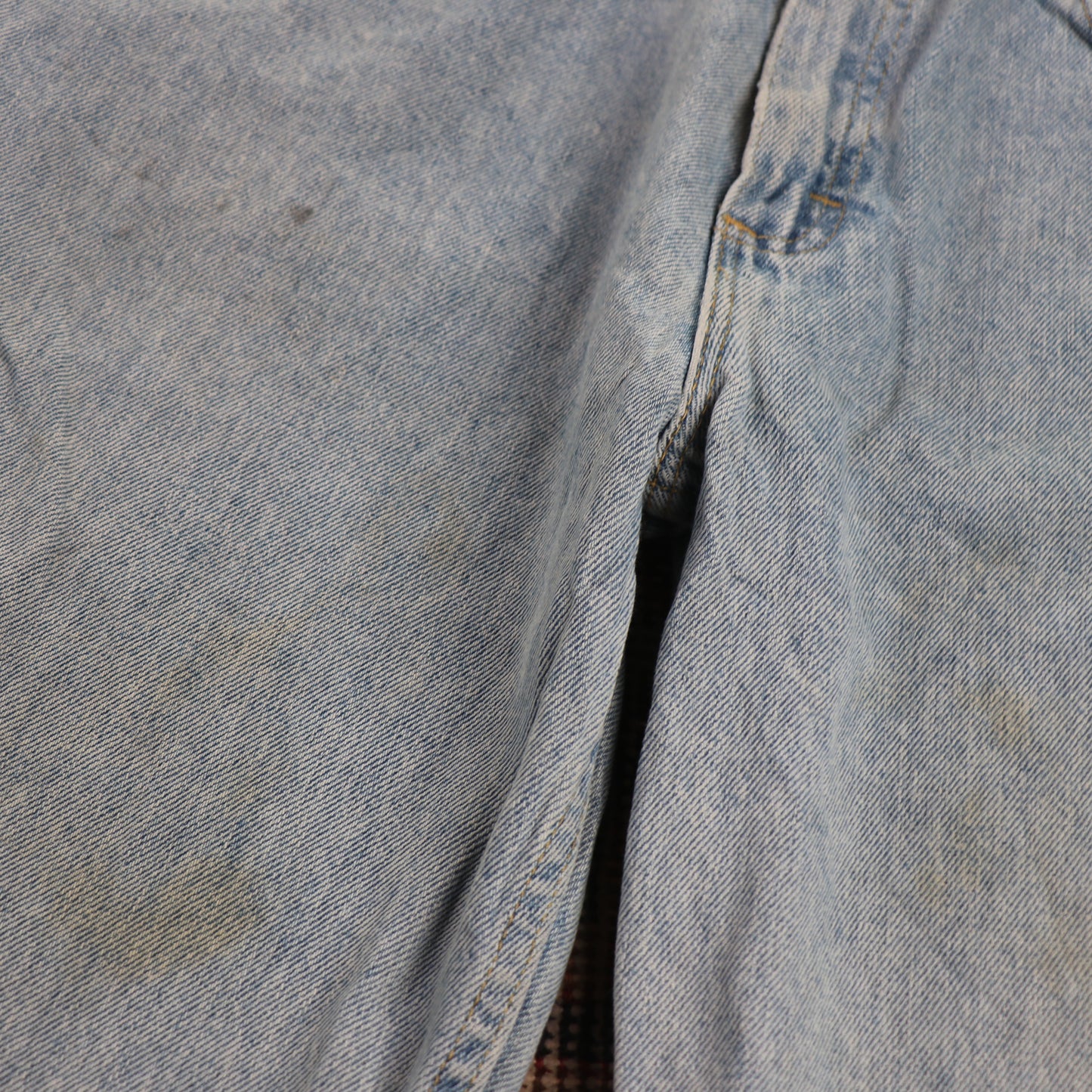 Lee W32 L32 Straight Leg Relaxed Fit Blue Denim Jeans