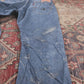 Levi's 514 W28 L27 Straight Leg Relaxed Fit Blue Denim Jeans