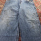 Levi's 513 W38 L27 Straight Leg Slim Fit Blue Denim Jeans