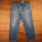 Levi's 505 Red Tab W36 L31 Straight Leg Regular Fit Blue Denim Jeans