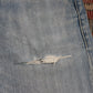 Levi's 506 W36 L33 Straight Leg Classic Ripped Style Blue Denim Jeans