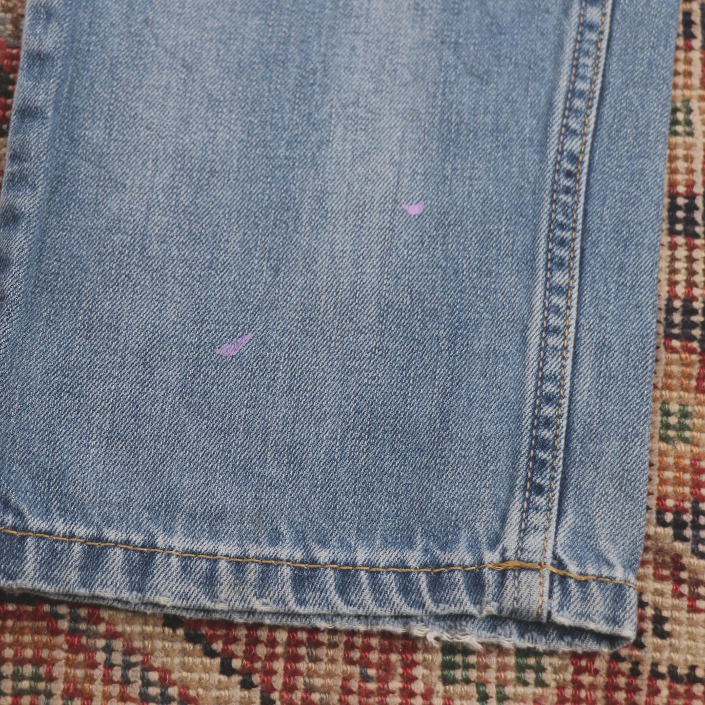 Levi's 505 W28 L25 Straight Leg Regular Fit Blue Denim Jeans