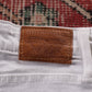 Levi's 721 Red Tab W42 L29 Skinny White Denim Jeans