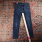 Levi's 511 Red Tab W28 L28 Slim Fit Classic Ripped Style Blue Denim Jeans
