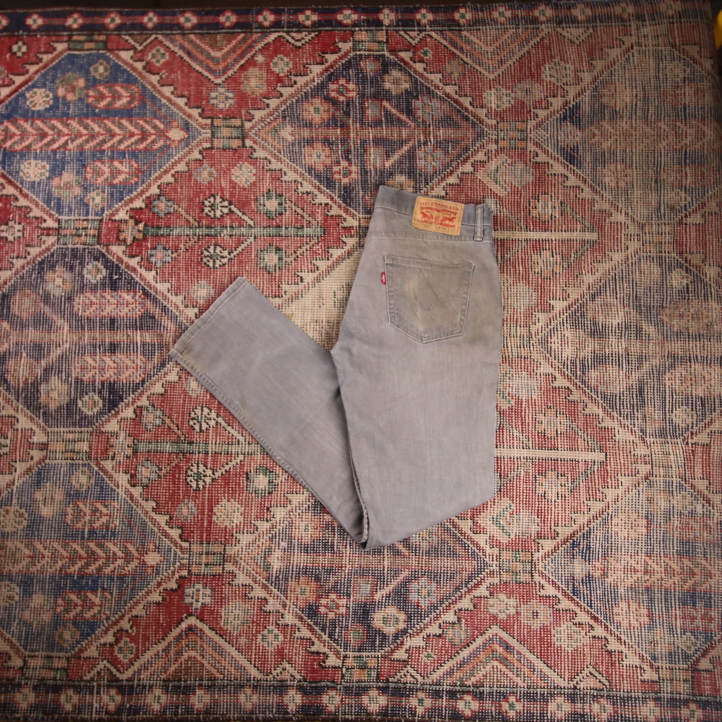 Levi's 511 W32 L30 Slim Fit Brown Denim Jeans