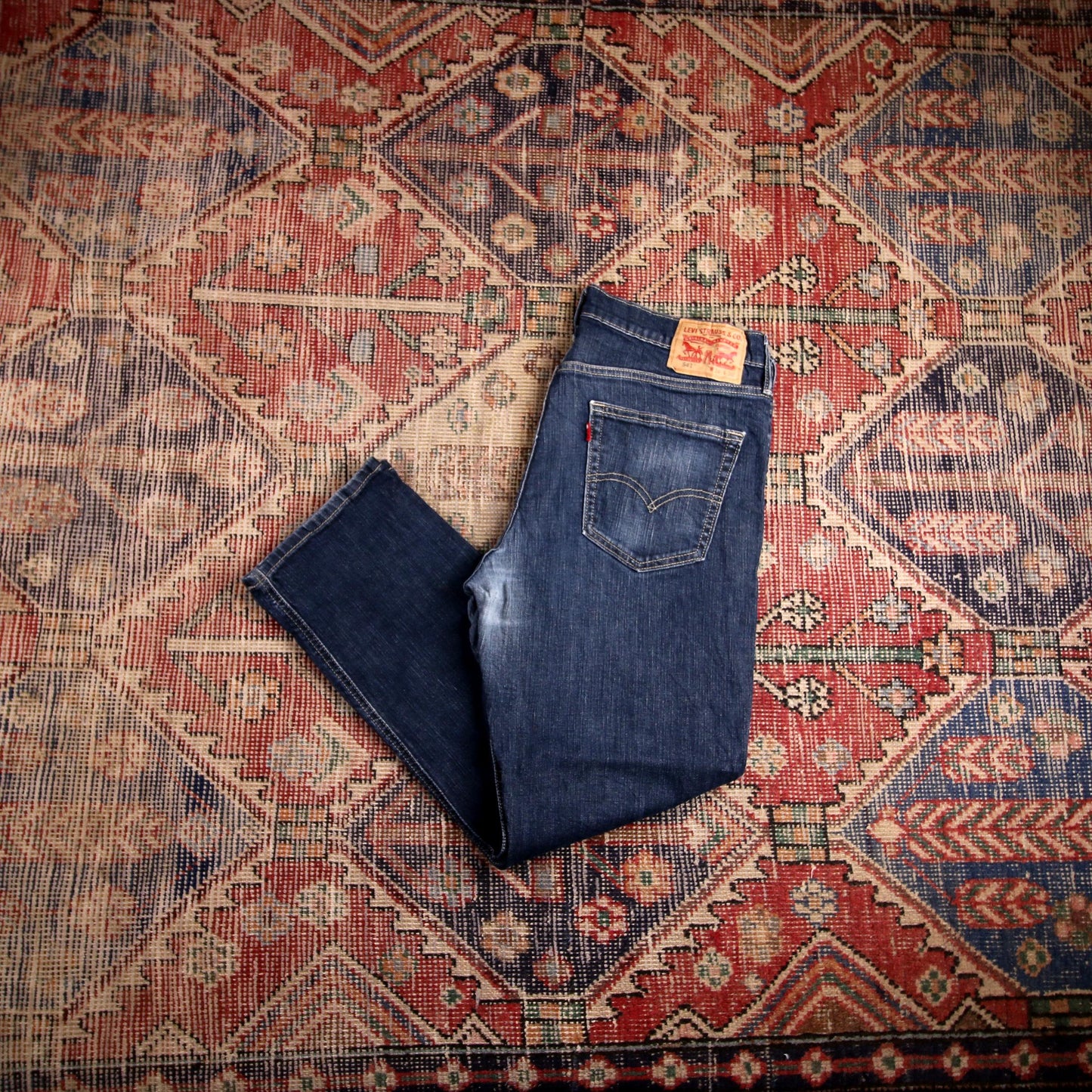Levi's 541 W36 L27 Tapered Leg Blue Denim Jeans
