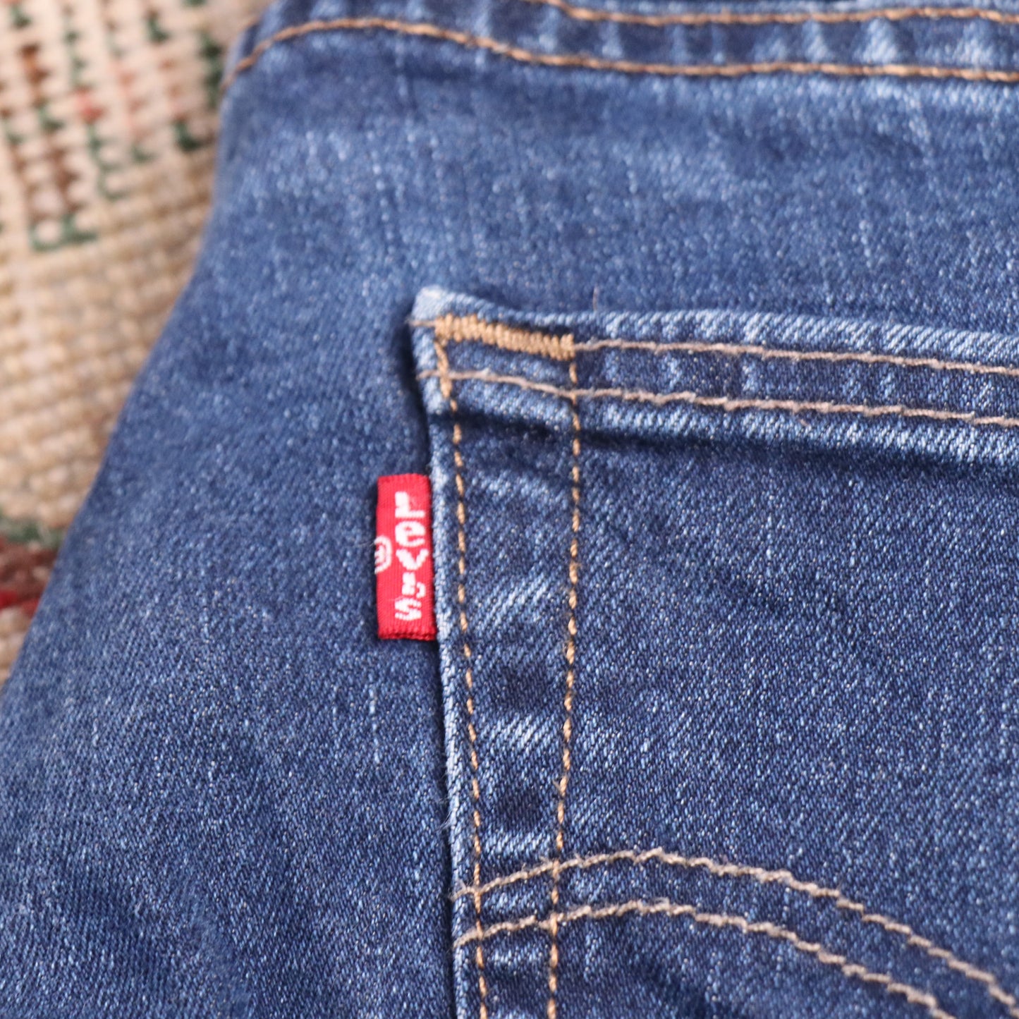 Levi's W30 L30 Straight Leg Slim Fit Blue Denim Jeans
