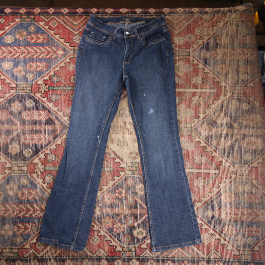 Lee W30 L31 Flared Blue Denim Jeans