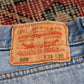 Levi's 505 W32 L28 Straight Leg Regular Fit Blue Denim Jeans