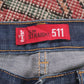 Levi's 511 W32 L32 Slim Fit Blue Denim Jeans