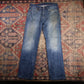 Levi's 514 W34 L32 Straight Leg Blue Denim Jeans