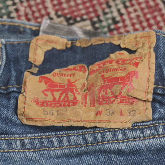 Levi's 541 W38 L31 Tapered Leg Blue Denim Jeans