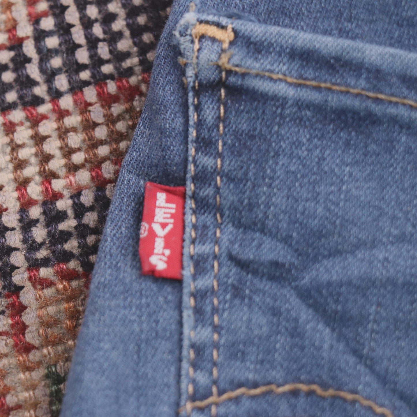 Levi's W26 L29 Skinny Blue Denim Jeans