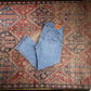 Levi's 505 W40 L29 Straight Leg Regular Fit Blue Denim Jeans