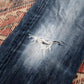 Levi's 501 W32 L34 Original Fit Classic Ripped Style Blue Denim Jeans