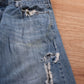 Levi's 514 Red Tab W36 L29 Straight Leg Blue Denim Jeans