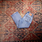 Levi's W30 L25 Straight Leg Blue Denim Jeans