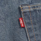 Levi's 505 Red Tab W34 L31 Straight Leg Regular Fit Blue Denim Jeans