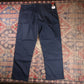 Dickies Double Knee W44 L30 Cargo Navy Cotton Blend Trousers
