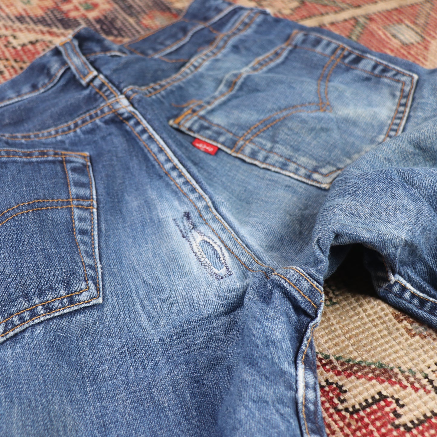 Levi's W26 L30 Skinny Blue Denim Jeans