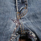 Levi's 513 W36 L28 Straight Leg Slim Fit Blue Denim Jeans