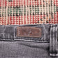 Lee W30 L28 Straight Leg Relaxed Fit Black Denim Jeans