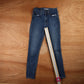 Levi's 721 Red Tab W26 L28 Skinny Blue Denim Jeans