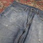 Levi's 505 W34 L32 Straight Leg Regular Fit Blue Denim Jeans