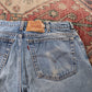 Levi's 550 Red Tab W36 L31 Tapered Leg Relaxed Fit Blue Denim Jeans