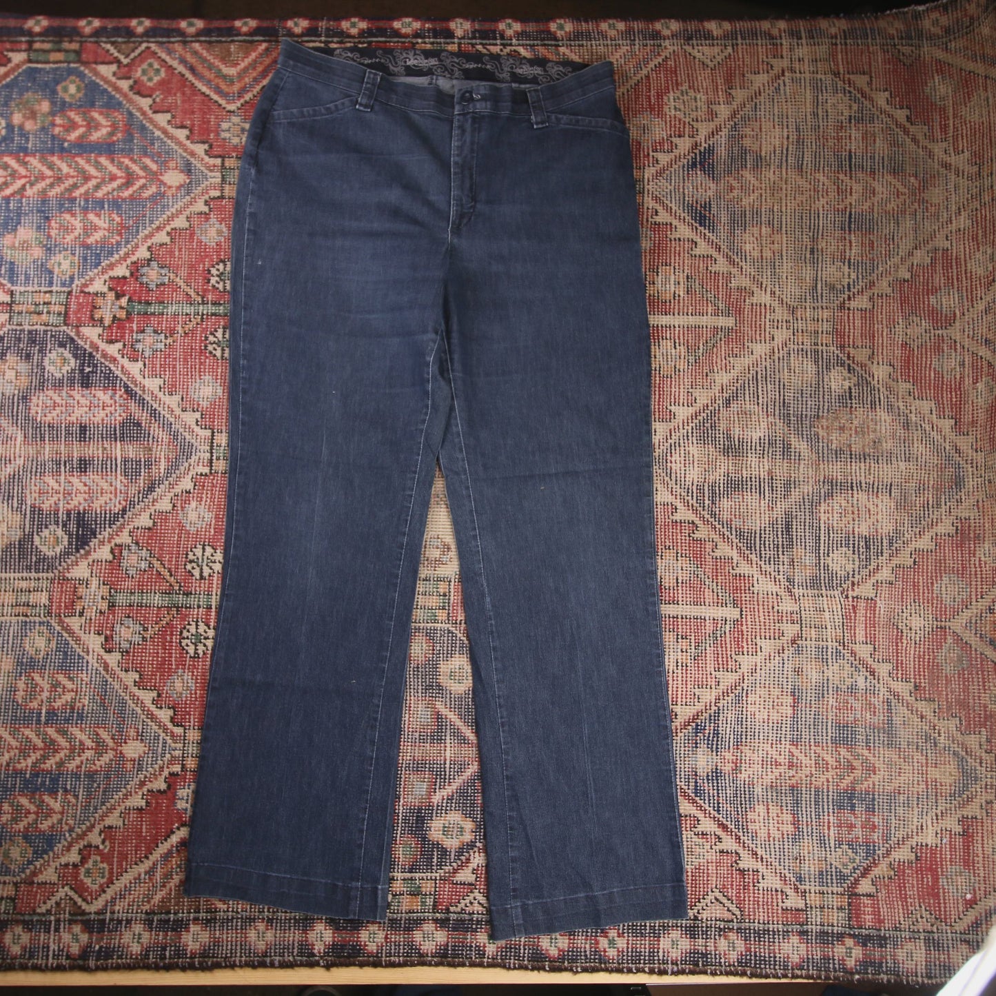Lee W36 L31 Relaxed Fit Tapered Leg Blue Denim Jeans